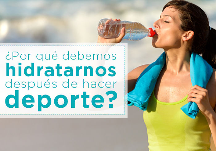 Read more about the article ¿Por qué debemos hidratarnos después de hacer deporte?