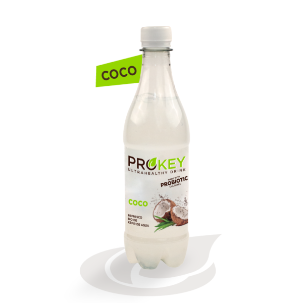 refresco probiótico de coco