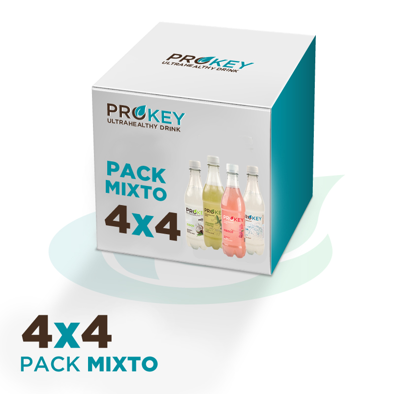 Pack mixt, 4 ampolles de cada sabor de kèfir (16x500ml)