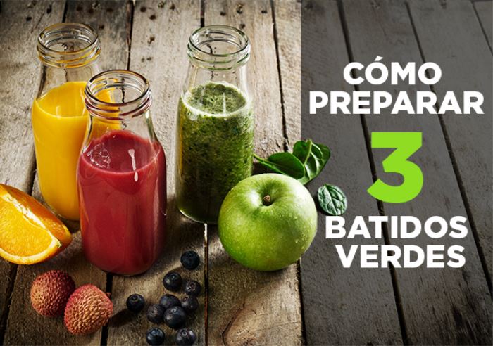 Read more about the article Cómo Preparar 3 Batidos Verdes